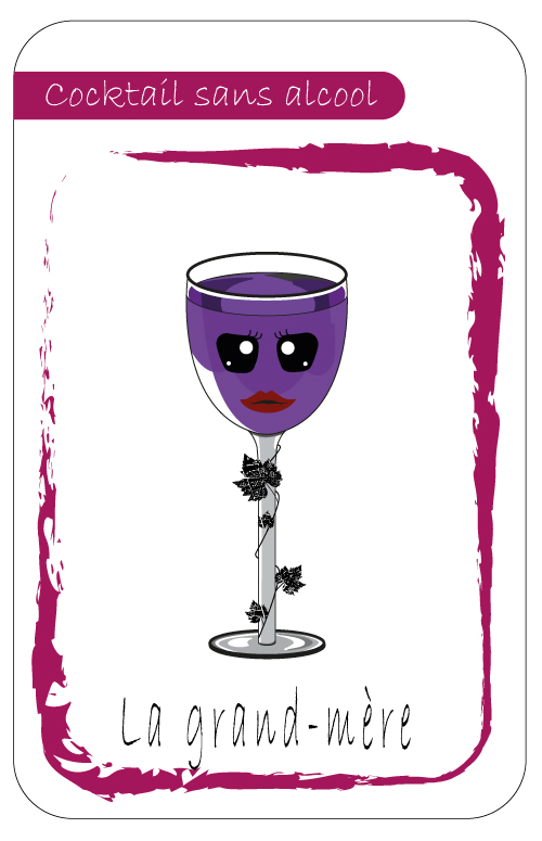 famille cocktail sans alcool- la grand-mère