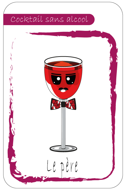famille cocktail sans alcool- le père