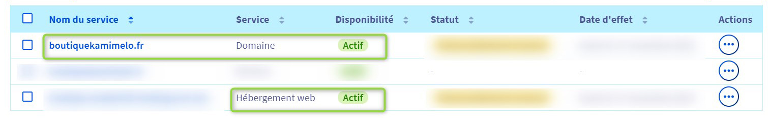 nom de domaine et hébergeur