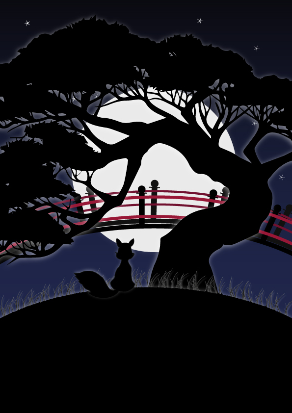 Illustration "Clair de Lune"